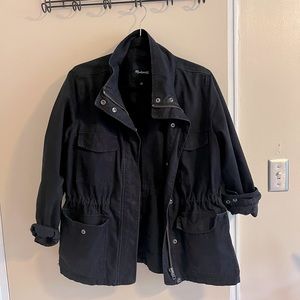 Madewell Surplus Jacket Black Size Medium